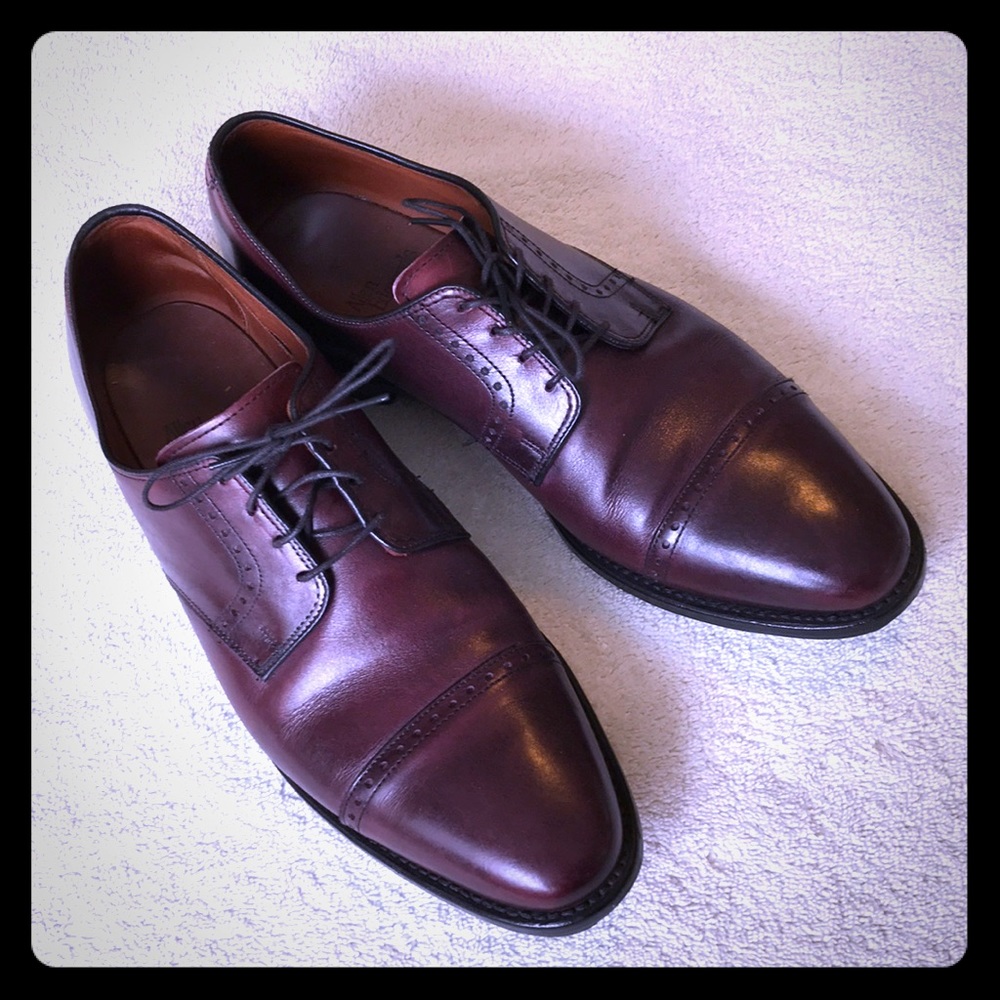 Allen Edmonds Burgundy Shoes
